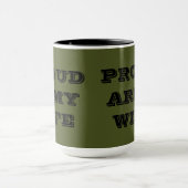 Mug Fière épouse de l'armée (Centre)