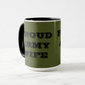 Mug Fière épouse de l'armée (Devant gauche)