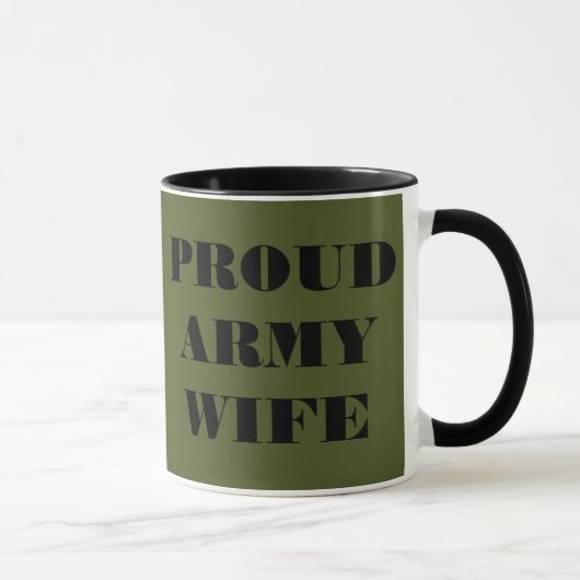 Mug Fière épouse de l'armée (Droite)
