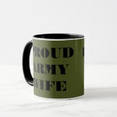Mug Fière épouse de l'armée (Devant gauche)
