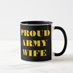 Mug Fière épouse de l'armée
