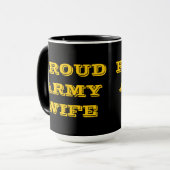 Mug Fière épouse de l'armée (Devant gauche)
