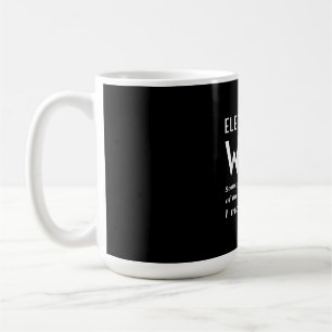 Mug Fière Épouse Électricienne D'Une Citation Électric