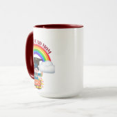 Mug Fière équipe de diplômés maman 2026 (Devant gauche)