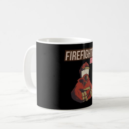Mug Fière escouade de pompiers (Devant gauche)