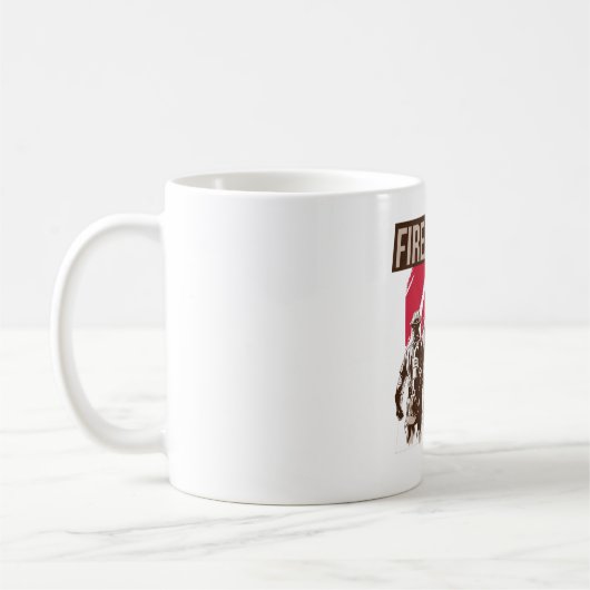 Mug Fière escouade de pompiers (Gauche)