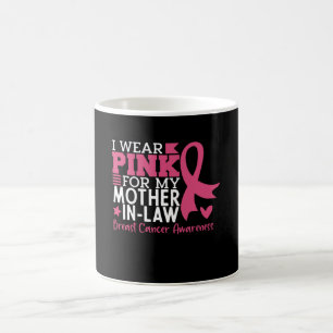 Mug Fière famille Cancer du sein guerrière Mère-en-Bel