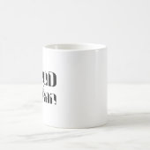 Mug Fière Femme Vétéran Américaine Fille Retraitée Sol (Centre)