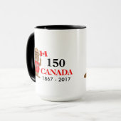 Mug Fière fête canadienne du castor 150 (Devant gauche)