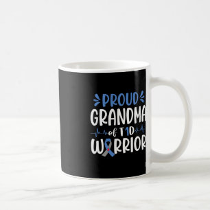 Mug Fière Grand-Mère Du Guerrier T1D Sensibilisation A