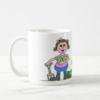 Mug Fière jardinière féminine