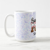 Mug Fière Maman de Baseball - Enthousiaste de la Journ (Gauche)