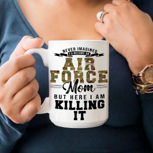 Mug Fière Maman De L'Armée De L'Air La Tuer Drôle Mili