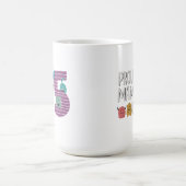Mug Fière maman des cinq (Centre)