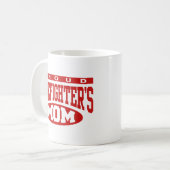 Mug Fière maman du pompier (Devant gauche)