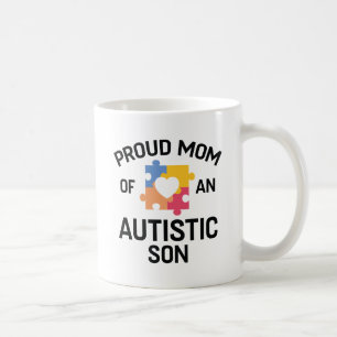 Mug Fière Maman D'Un Fils Autiste