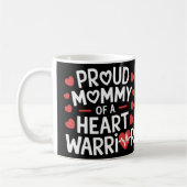 Mug Fière Maman D'Un Guerrier Du Coeur Conscience De L (Gauche)