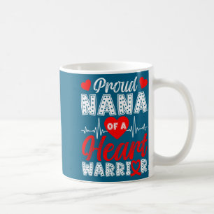 Mug Fière Mamie de guerrier du cœur Sensibilisation au