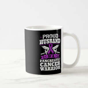 Mug Fière Mari D'Un Cancer Pancréatique Guerrier Consc