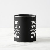Mug fière mari d'une femme extraordinaire (Centre)