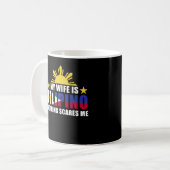 Mug Fière Mari Petit ami Femme philippine Philippines (Devant gauche)