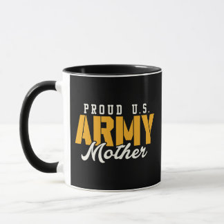 Mug Fière Mère de l'armée américaine Vétérinaire Mère