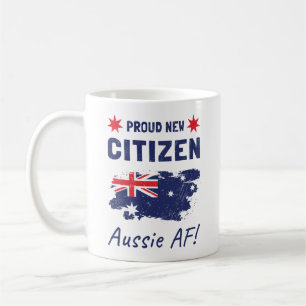 Mug Fière nouvelle citoyenne australienne, cérémoni
