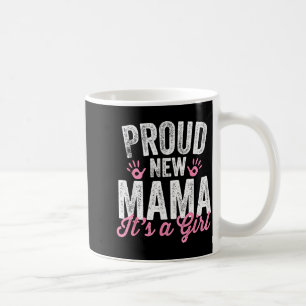 Mug Fière nouvelle maman C'est une fille Mère bientôt