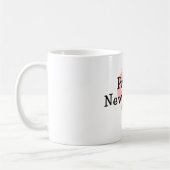 Mug Fière Nouvelle Zayde Empreintes de Bébé Fille (Gauche)