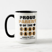 Mug Fière Personnalisée Parent Du Diplômé (Gauche)
