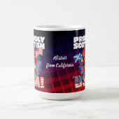 Mug Fièrement ÉCOSSAIS des États-Unis. (Centre)