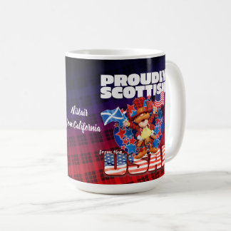Mug Fièrement ÉCOSSAIS des États-Unis.