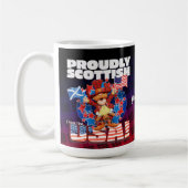 Mug Fièrement ÉCOSSAIS des États-Unis. (Gauche)