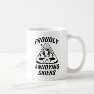 Mug Fièrement embêtant Skieurs