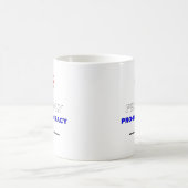 Mug Fièrement pro-démocratie (Centre)