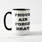 Mug Fiers Air Force Brat (Gauche)