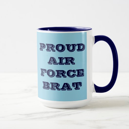 Mug Fiers Air Force Brat (Droite)