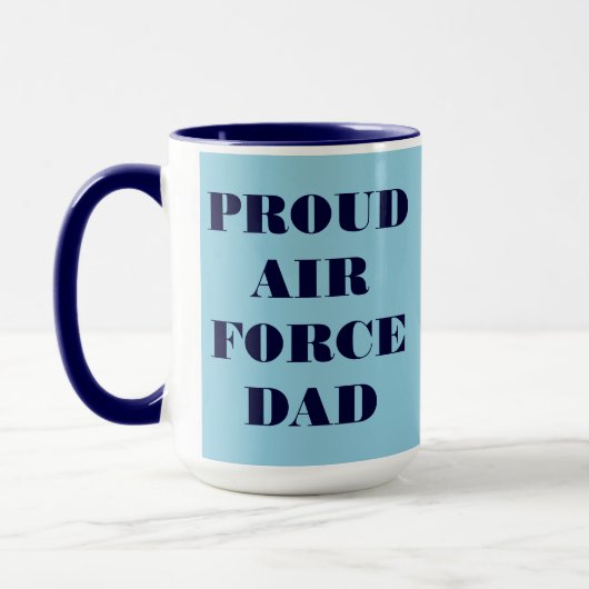 Mug Fiers Air Force Papa (Gauche)