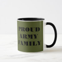 Mug Fiers Armée Famille