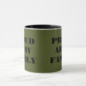 Mug Fiers Armée Famille (Centre)