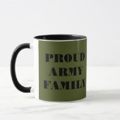 Mug Fiers Armée Famille (Gauche)