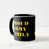 Mug Fiers Armée Famille (Devant gauche)