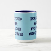 Mug Fiers conjoint de la force aérienne (Centre)
