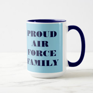 Mug Fiers de la famille de la Force aérienne