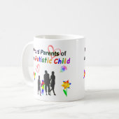 Mug Fiers parents autistes (Devant gauche)
