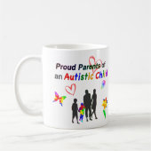 Mug Fiers parents autistes (Gauche)