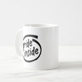 Mug Fierté à l'intérieur (Devant gauche)