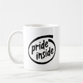 Mug Fierté à l'intérieur (Gauche)