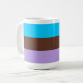 Mug Fierté androsexuelle (Devant gauche)