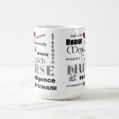 Mug Fierté-Attributs d'infirmière de santé (Centre)